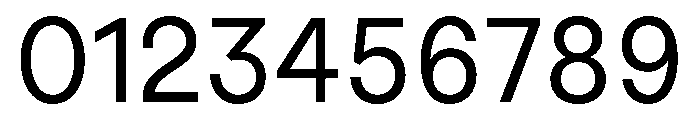 GoodSansText Regular Font OTHER CHARS