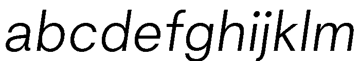GoodSansText ThinItalic FONT
