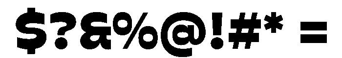 Goofy Bold Font OTHER CHARS