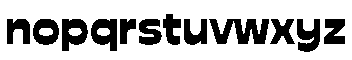 Goofy Bold Font LOWERCASE