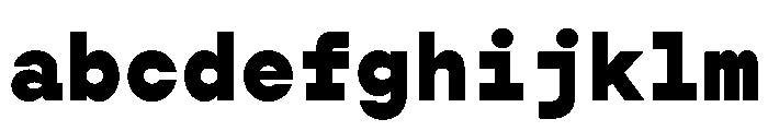 GopherMono Heavy FONT
