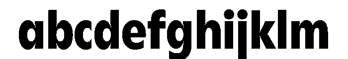 Gosh BlackCondensed FONT