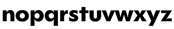 Gosh Bold Instance Font LOWERCASE