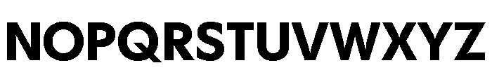 Gosh Bold Font UPPERCASE