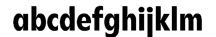 Gosh BoldCondensed Instance FONT