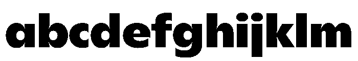 Gosh Heavy Instance FONT