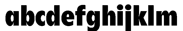 Gosh HeavyCondensed Instance FONT