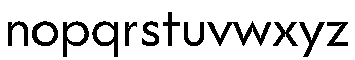 Gosh Light Instance Font LOWERCASE