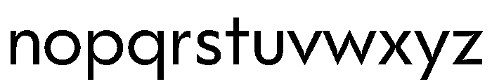 Gosh Light Font LOWERCASE