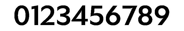 Gosh Medium Instance Font OTHER CHARS
