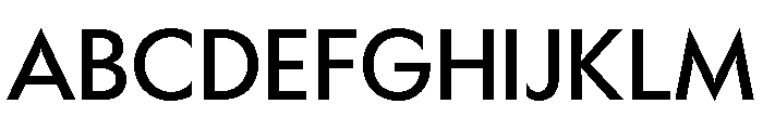 Gosh Regular Font UPPERCASE