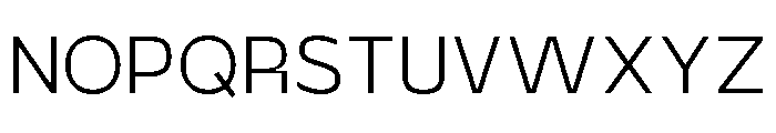 Gosha Sans Variable 2 Font UPPERCASE