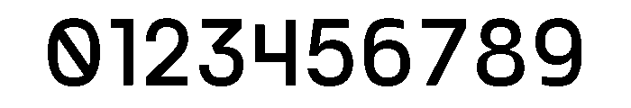 Gosha Sans Variable 4 Font OTHER CHARS