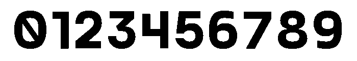 Gosha Sans Variable 7 Font OTHER CHARS