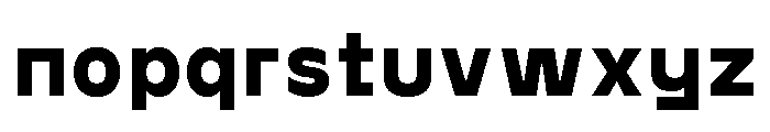 Gosha Sans Variable 8 Font LOWERCASE