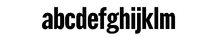 Gothic CondensedMedium FONT