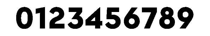 Gottak Bold Font OTHER CHARS