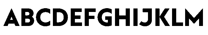Gottak Bold Font UPPERCASE