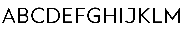 Gottak Light Font UPPERCASE