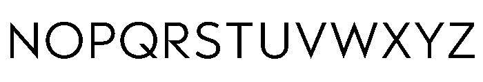 Gottak Light Font UPPERCASE