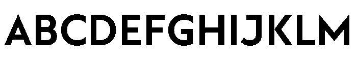 Gottak SemiBold Font UPPERCASE