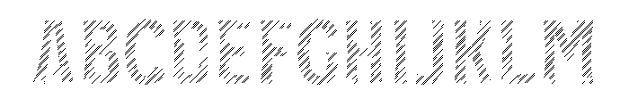 Golden Horn Lined Font UPPERCASE