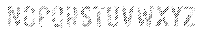 Golden Horn Lined Font UPPERCASE