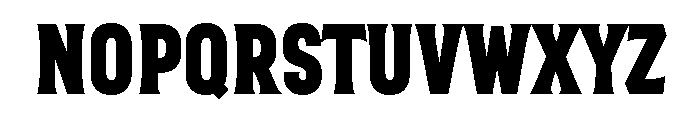 Golden Horn Regular Font LOWERCASE