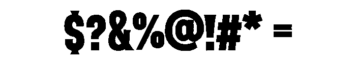 Golden Horn Rough Font OTHER CHARS