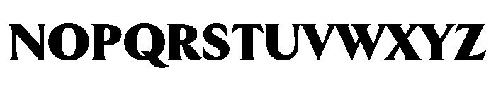 Goldenbook Black Font UPPERCASE