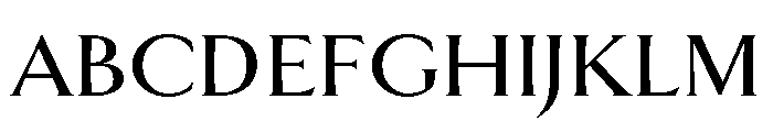 Goldenbook Bold Font UPPERCASE