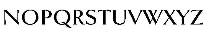 Goldenbook Bold Font UPPERCASE