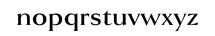 Goldenbook Bold Font LOWERCASE