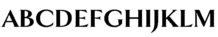 Goldenbook Extra Bold Font UPPERCASE