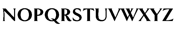 Goldenbook Extra Bold Font UPPERCASE