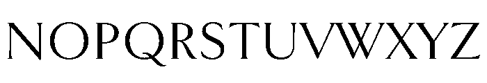 Goldenbook Regular Font UPPERCASE