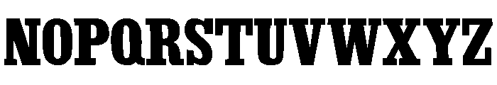 Gomorrah Regular Font UPPERCASE