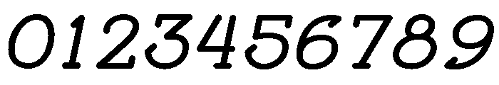 Good Bad Man Regular Italic Font OTHER CHARS