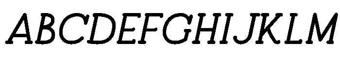 Good Bad Man Regular Italic Font UPPERCASE