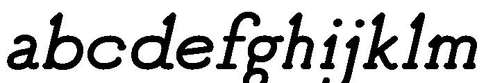 Good Bad Man Regular Italic FONT