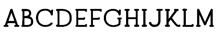 Good Bad Man Regular Font UPPERCASE