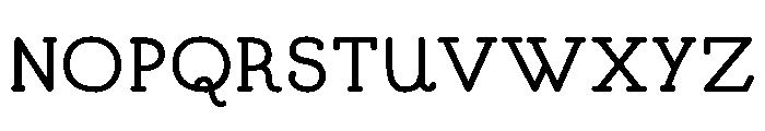 Good Bad Man Regular Font UPPERCASE