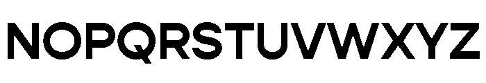Gopher Bold Font UPPERCASE