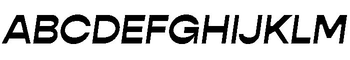 Gopher Display Bold Italic Font UPPERCASE