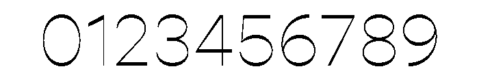 Gopher Display Hairline Font OTHER CHARS