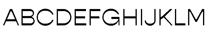 Gopher Display Light Font UPPERCASE