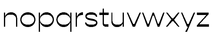 Gopher Display Light Font LOWERCASE