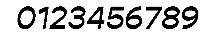 Gopher Display Medium Italic Font OTHER CHARS