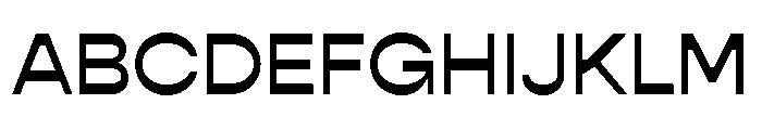 Gopher Display Medium Font UPPERCASE