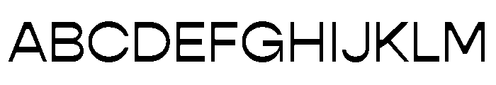 Gopher Display Regular Font UPPERCASE